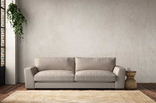 Guddu Grand Sofa - Recycled Cotton Natural